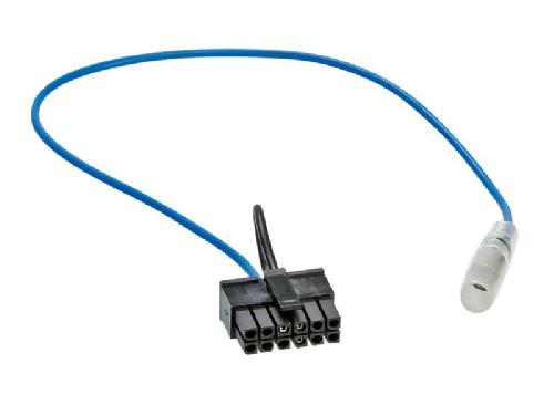 Commande au volant de Roger Cable lead compatible avec autoradio Kenwood V2 et interface commande au volant - bleu