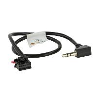 Cable lead Incartec pour autoradio Blaupunkt Kenwood Pioneer Jack