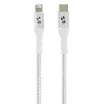 Cable Mfi Usb-C-Lightning 1m Nylon 2.0a - Pulse