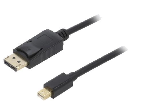 Cable - Connectique Pour Peripherique Cable mini DisplayPort 1.2 male 1.8m noir