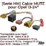 Faisceau Mute Opel Cable MUTE ADNAuto MU48 Serie HM compatible Opel 2013-2024 voir liste