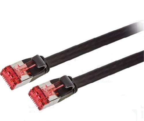 Cable - Adaptateur Reseau - Telephonie Cable plat RJ45 cat6 blinde UFTP 1m