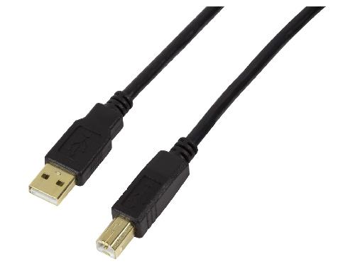Cable - Connectique Pour Peripherique Cable repeteur USB A 1.1 male USB B 2.0 male AM-BM actif noir - 20m