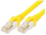 Cable - Adaptateur Reseau - Telephonie Cable reseau RJ45 male S-FTP Cat 6 jaune - 2.5m