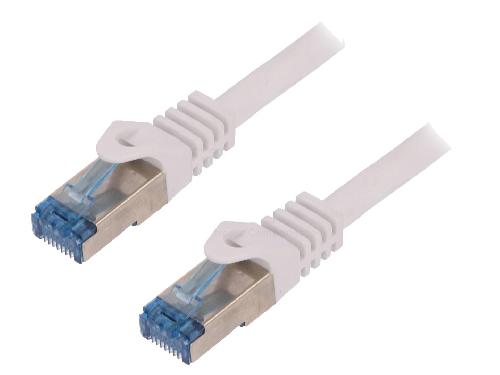 Cable - Adaptateur Reseau - Telephonie Cable reseau RJ45 male S-FTP cat.6a gris - 0.25m