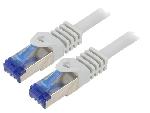 Cable - Adaptateur Reseau - Telephonie Cable reseau RJ45 male S-FTP Cat.6a gris - 2m