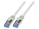 Cable - Adaptateur Reseau - Telephonie Cable reseau RJ45 male S-FTP Cat.6a gris - 2m