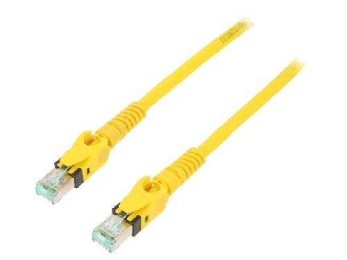 Cable - Connectique Pour Peripherique Cable reseau RJ45 male S-FTP Cat 6a jaune - 3m