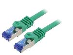 Cable - Adaptateur Reseau - Telephonie Cable reseau RJ45 male S-FTP Cat 6a vert - 0.25m