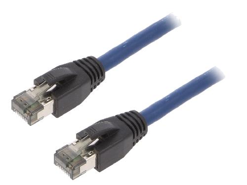 Cable - Adaptateur Reseau - Telephonie Cable reseau RJ45 male S-FTP Cat 8.1 bleu- 2m