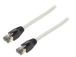 Cable - Adaptateur Reseau - Telephonie Cable reseau RJ45 male S-FTP Cat 8.1 gris- 10m