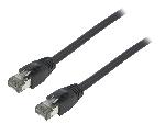 Cable - Adaptateur Reseau - Telephonie Cable reseau RJ45 male S-FTP Cat 8.1 noir- 2m