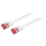 Cable reseau RJ45 male U-FTP Cat.6 blanc- 0.5m Cable reseau RJ45 male U-FTP Cat.6 blanc- 0.5m