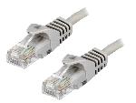 Cable - Connectique Pour Peripherique Cable reseau RJ45 male U-UTP Cat.5e gris - 5m