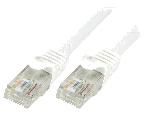 Cable - Adaptateur Reseau - Telephonie Cable reseau RJ45 male U-UTP Cat.6 blanc- 15m