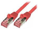 Cable - Adaptateur Reseau - Telephonie Cable reseau rouge 5.00m SFTP blinde RJ45 cat6