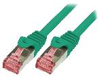 Cable - Adaptateur Reseau - Telephonie Cable reseau vert 0.25m SFTP blinde RJ45 cat6