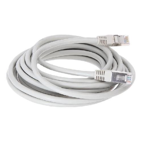 Cable - Adaptateur Reseau - Telephonie Cable RJ45 5m cat.6 blinde FTP