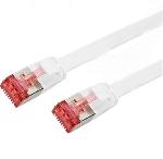 Cable - Adaptateur Reseau - Telephonie Cable RJ45 plat cat.6 blinde U-FTP 15m
