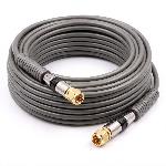 Cable - Adaptateur - Reglage Antenne - Parabole Cable SATellite Or - 5m