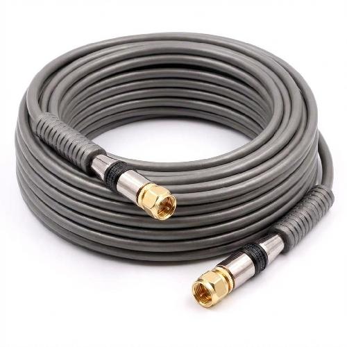 Cable - Adaptateur - Reglage Antenne - Parabole Cable SATellite Or - 5m