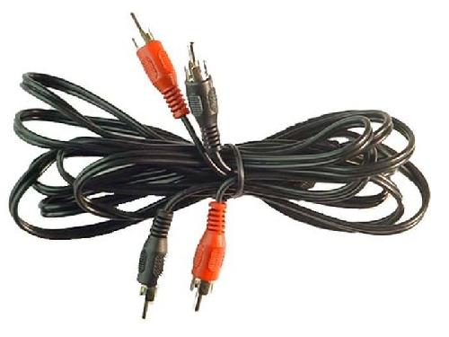 Cable RCA 2 Canaux Cable Signal 2x RCA 1.5m Male Male