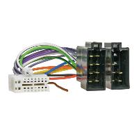 Cable Specifique Autoradio ISO Adaptateur autoradio CLARION 16-PIN 718R-728R-828R-AX vers ISO