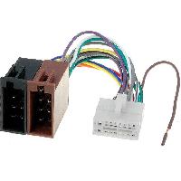 Cable Specifique Autoradio ISO Cable Autoradio Clarion 16PIN Vers ISO - connecteur blanc 1