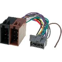 Cable Specifique Autoradio ISO Cable Autoradio Panasonic 16PIN Vers ISO- connecteur marron 1