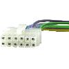 Cable Specifique Autoradio ISO Cable Autoradio Pioneer 12PIN Fils nus - connecteur blanc