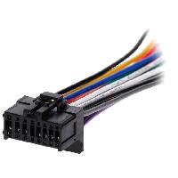Cable Specifique Autoradio ISO Cable Autoradio Pioneer 16PIN Fils nus - connecteur noir 1