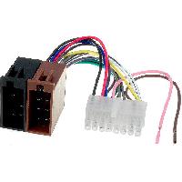 Cable Specifique Autoradio ISO Cable compatible avec Autoradio Alpine 16PIN Vers ISO 1