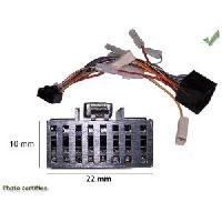Cable Specifique compatible avec Autoradio ISO Alpine 16PIN 22x10 CDA CDE CDM CTM TDA TDM