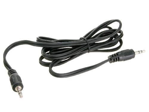 Cables Jack Cable Stereo jack 3.5 mm Male vers Male 150 cm