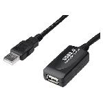 Cable USB 2.0 USB A femelle vers USB A male 15m