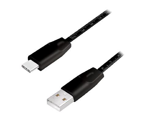 Cable - Connectique Pour Peripherique Cable USB 2.0 USB A male USB C male 1m - Noir
