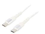 Cable - Connectique Pour Peripherique Cable USB 2.0 USB C prise male des deux cotes 1.8m - Blanc