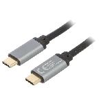 Cable USB 3.2 USB C male des deux cotes 1.5m - Noir