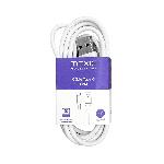 Cable - Connectique Telephone Cable USB-A vers Type-C recyclable 1.2m MOXIE x12 - Moxie