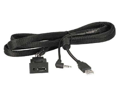 Cable - Connectique Pour Peripherique Cable USB AUX compatible avec Mitsubishi ASX
