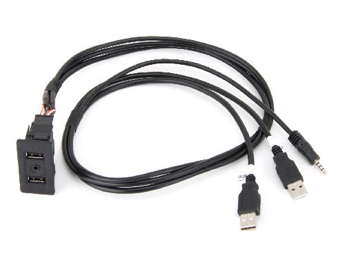 Adaptateur connectivite Autoradio Cable USB Aux Pioneer CA-IW-VAG.002V compatible avec VW Golf VII ap13