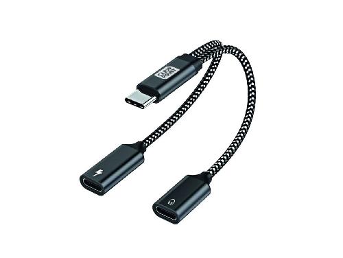 Cable - Connectique Pour Peripherique Cable Usb-C -> 2Xusb-C Audio et Charge