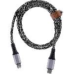 Cable - Adaptateur Reseau - Telephonie Cable Usb-C-Lightning 1.5m Gris Sideral Tnb