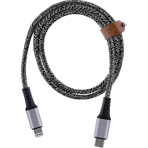 Cable - Adaptateur Reseau - Telephonie Cable Usb-C-Lightning 1.5m Gris Sideral Tnb