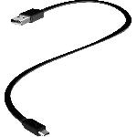 Cable USB-C vers USB 30cm noir