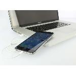 Cable - Connectique Pour Peripherique Cable USB compatible avec iPod iPhone iPad 100cm - Blanc - Pulse