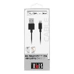 Cable - Connectique Pour Peripherique Cable USB de charge Lightning - Noir x6