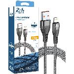 Cable USB vers Lightning Tresse 24h Le Mans