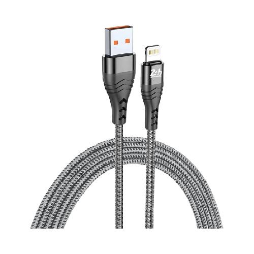 Cable - Connectique Telephone Cable USB vers Lightning Tresse 24h Le Mans