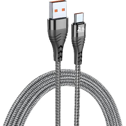 Cable - Connectique Telephone Cable Usb vers Usb-C Tresse 24h Le Mans - 24h Le Mans